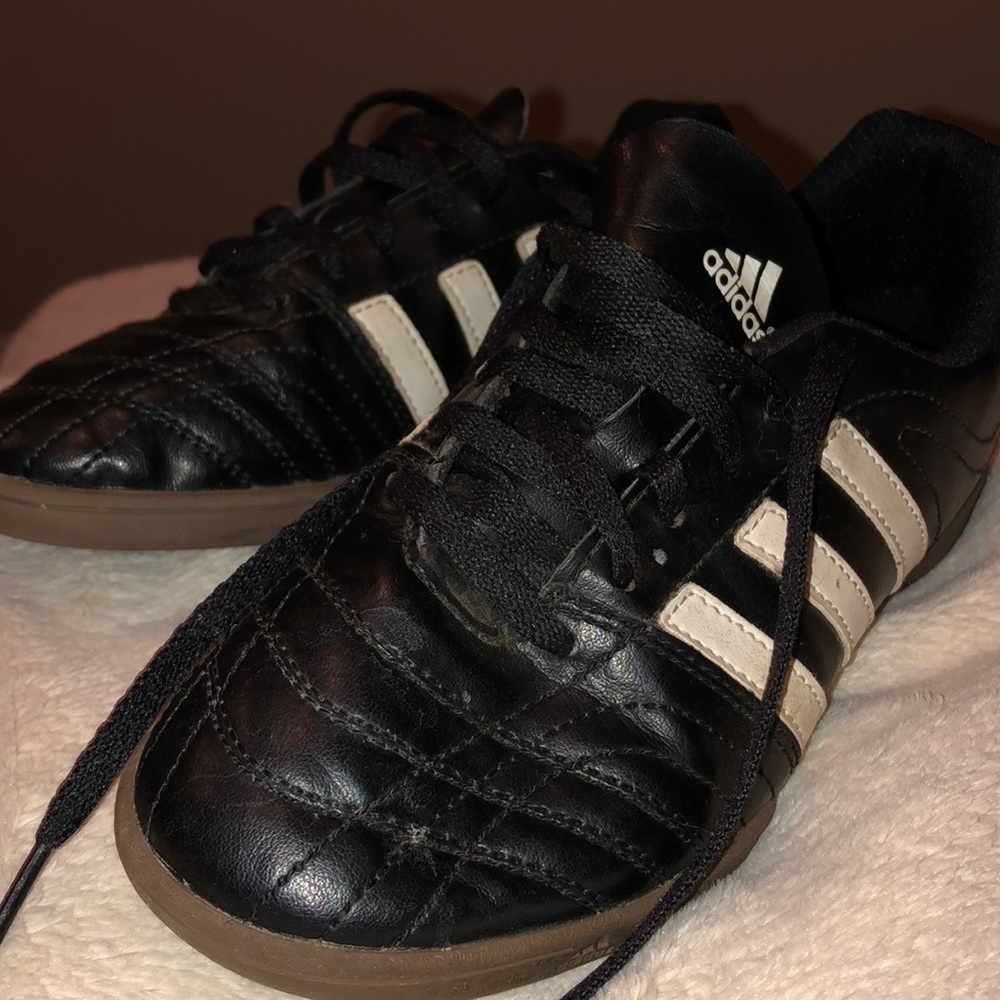 Adidas indoor kids soccer sneakers